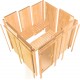 Sauna d'angle multifonctionnel ASTA 4 à 5 places 68mm KARIBU