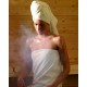 Sauna prêt à brancher NANJA 2 à 3 places 68mm KARIBU