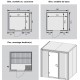 Sauna traditionnel Daria Plug &Play - 4 à 6 places 68mm KARIBU