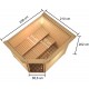 Sauna traditionnel d'angle Lisa Woodfeeling 3 à 4 places 38mm - Karibu