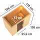 Sauna traditionnel VARIADO avec poêle Easy Bio 9000W sans couronne - KARIBU