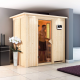 Sauna traditionnel VARIADO avec poêle Easy Bio 9000W et couronne - KARIBU 