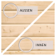 Sauna traditionnel VARIADO avec poêle Easy Bio 9000W et couronne - KARIBU 