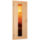 Sauna traditionnel d'angle CARIN - poêle Easy Bio 9000W sans couronne - KARIBU