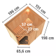 Sauna traditionnel d'angle CARIN - poêle 9000W ctrl externe sans couronne - KARIBU