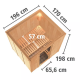 Sauna traditionnel SODIN - poêle Easy Bio 9000W - sans couronne - KARIBU