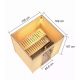 Sauna traditionnel Adelina - poêle 9KW ctrl externe - sans couronne lumineuse - Karibu