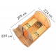 Sauna Tonneau 2 - 4 à 6 places bois massif 38 mm KARIBU