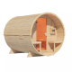 Sauna Tonneau 2 - 4 à 6 places bois massif 38 mm KARIBU