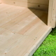 Sauna Tonneau 2 - 4 à 6 places bois massif 38 mm - poêle 9KW ctrl externe - KARIBU