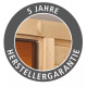 Sauna Tonneau 2 - 4 à 6 places bois massif 38 mm - poêle Easy Bio 9KW - KARIBU