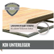 Sauna d'extérieur Miramar - noir avec vestibule - poêle Easy Bio 9000W - 3 à 6 places 73mm - KARIBU