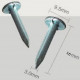 Clous pointes tête plate pour shingles et roofing - longueur 16mm - 500gr - Gardy Shelter
