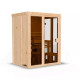 Sauna traditionnel d'intérieur Irava 1 - 1 à 2 places - 68mm - KARIBU