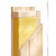 Sauna traditionnel d'intérieur Irava 2 - 3 places - porte vitrée - 68mm - KARIBU