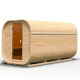Sauna d'extérieur Tonneau Quadro 3 - 2 à 4 places - 38mm - KARIBU