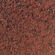 Shingles rectangulaire rouge foncé 3m²
