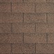 Shingles rectangulaires brun - paquets de 3m²
