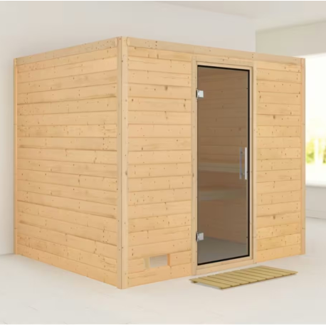 Sauna traditionnel Sonara 6 à 8 places 38mm KARIBU