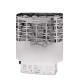 Poêle électrique 4,5kW en acier inox – avec interrupteurs - NS - Narvi