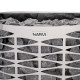 Poêle électrique 4,5kW en acier inox – avec interrupteurs - NS - Narvi