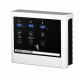 Sauna d'extérieur 2 à 4 places - parois 38mm - porte en verre - poêle avec ctrl externe - Quadro 1 - KARIBU