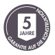 Sauna d'extérieur 2 à 4 places - parois 38mm - porte en verre - poêle avec ctrl externe - Quadro 1 - KARIBU