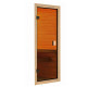 Sauna d'extérieur 4 à 6 places - parois 38mm - porte en verre - Quadro 1 Plus - KARIBU
