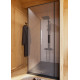 Sauna d'extérieur 4 à 6 places - parois 73mm - bois brut - poêle Easy Bio ctrl externe - Monterey - KARIBU