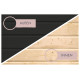 Sauna d'extérieur 4 à 6 places - parois 73mm - bois noir - poêle Easy Bio ctrl externe - Monterey - KARIBU