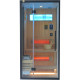 Sauna hybride BLAK 1 place Infrarouge 700W + poêle 3000W et panneau de contrôle Wifi SNÖ 