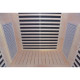 Sauna infrarouge LOIS 2 places en épicéa avec panneaux carbone 1900W et contrôleur wifi - Snö