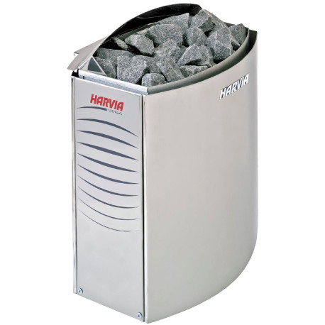 Poêle pour sauna VEGA BCE45 4500W monophasé avec commande déportée HARVIA