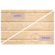 Sauna d'angle multifonctionnel ASTA 4 à 5 places 68mm KARIBU