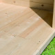 Sauna d’extérieur en bois brut Hytti 2 - 4 places - 38mm - KARIBU