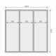 Sauna d’extérieur en bois brut Hytti 2 - 4 places 38mm - poêle 9KW ctrl externe - KARIBU