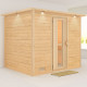 Sauna traditionnel Sonara 6 à 8 places 38mm KARIBU