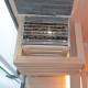 Sauna hybride BLAK 1 place Infrarouge 700W + poêle 3000W et panneau de contrôle Wifi SNÖ 