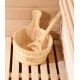 Sauna traditionnel LUXE 3 places SNÖ + poêle SAWO 4500W