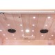 Sauna traditionnel LUXE 3 places SNÖ + poêle SAWO 4500W