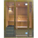 Sauna traditionnel Moderne 4 places + poêle SAWO 6000W - SNÖ