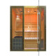 Sauna traditionnel Moderne 4 places + poêle SAWO 6000W - SNÖ