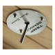Sauna infrarouge panneaux carbone 2220W LUXE 3 places - SNÖ + panneau de contrôle intérieur uniquement