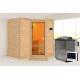 Sauna traditionnel Sahib 1 - poêle Easy Bio 9000W - sans couronne - KARIBU