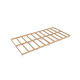 Kit fondation en bois traité autoclave 6x3m pour pose d'abri de jardin - Palmako