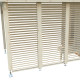 Sauna Sanna avec terrasse 5,9m² - 2 à 4 places - bois massif 44mm - poêle inclus - Palmako