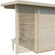 Sauna Sanna - 2 à 4 places - bois massif 44mm - poêle inclus - Palmako