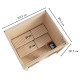 Sauna d’extérieur Hycore 2 en bois brut 38mm - 5 places - sans poêle - KARIBU