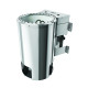 Poêle prêt à brancher 3,6KW avec commande externe BIO EASY + 12kg de pierres
