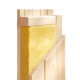 Sauna d'extérieur 5 places - parois 73mm - bois Douglas - sans poêle - Monterey - KARIBU